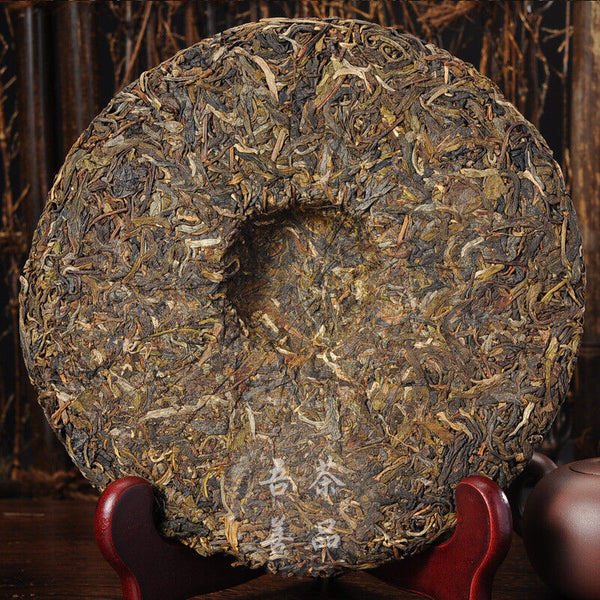 Spring Yi Wu Mountain Old Wild Tree Pu-erh Pu Er Pu'er Tea Raw Sheng 357g