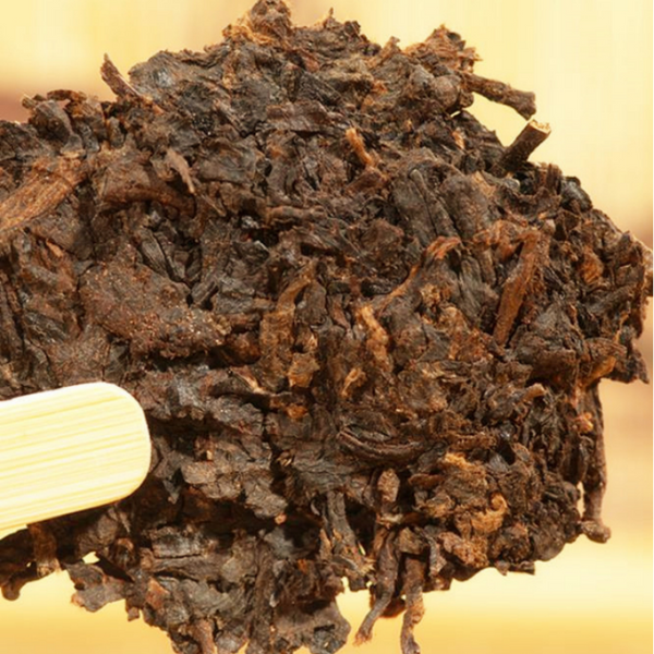 Palace Golden Buds Puerh Ripe Tea Cake Yunnan Pu-erh Cooked Tea Black Tea 357g