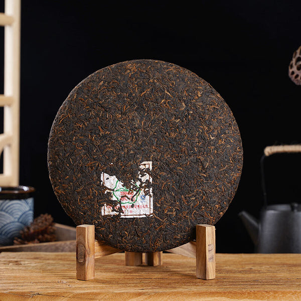 Lincang Yinhao YUNNAN CHITSU PINGCHA Yuancha Gongting Puer Tea Ripe 400g