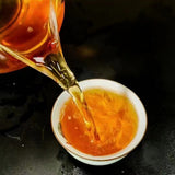 357g Yunnan Aged Raw Pu-erh Tea Cake Jing Chang Hao Old Raw Puerh Cake Tea