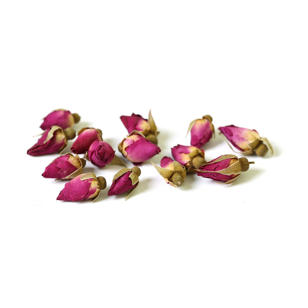 HELLOYOUNG100g Natural Red Rose Bud Dried Edible Petal Flower Chinese Herbal Tea