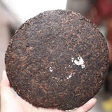 357g Yunnan Cooked Pu-erh Tea Bulang Palace Pu'er Ripe Tea Cake Pu-erh Tea