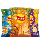 Chinese Flavor Lay's Potato Chips - Roasted Fish/Garlic Oyster/Cumin Lamb Stewer