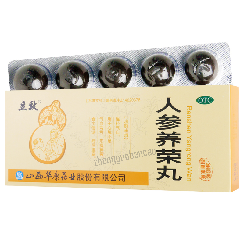 立效人参养荣丸 Lixiao Renshen Yangrong Wan Secondary image
