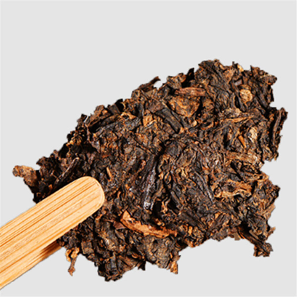 357g Chinese Yunnan Ripe Puer Tea Natural Oldest Puerh Tea Cake Black Tea