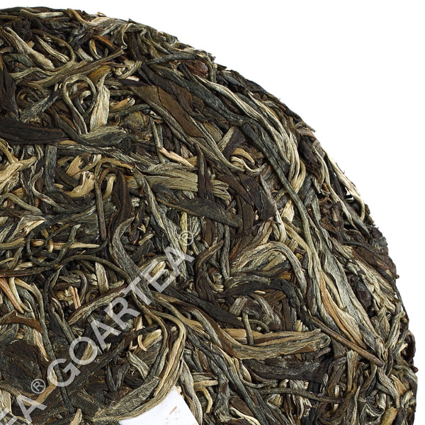 year 357g Organic Yunnan Ancient Tree Spring puer Pu'er Puerh Tea Raw Cake