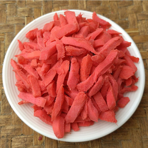 Preserved Red Ginger Natural Asian Chinese Snack Free Shipping 200G