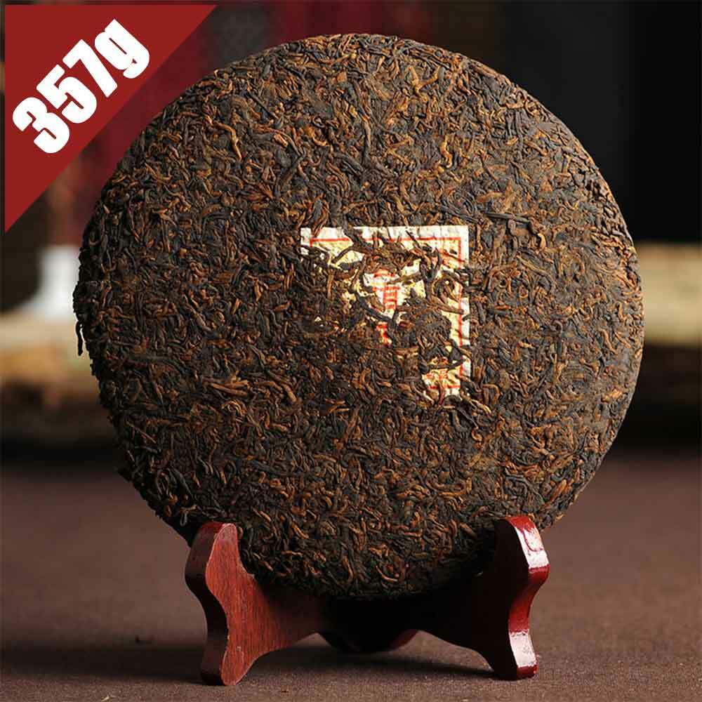 Yr Bulang Mountain Shu Purerh Tea Arbor Eco King Ripe Puer Tea 357g