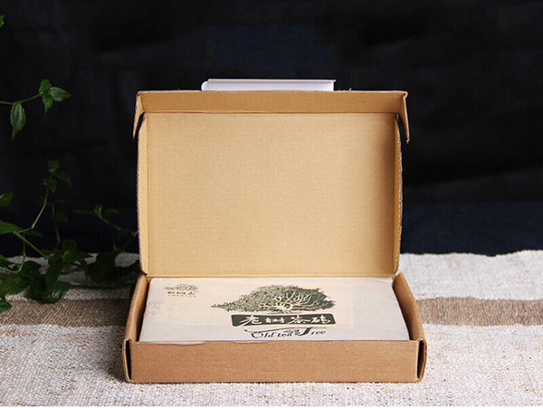 Haiwan Old Comrade Organic Old Tea Tree Pu-erh Brick 500g Raw Pu'er Puer