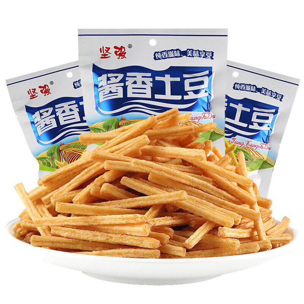 40g*5/10 Bags pickled potato fries pretzel salt potato sticks snack gift package