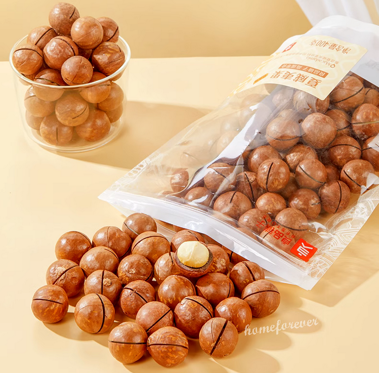 400g x 3 Bags Nuts Casual Snacks 良品铺子奶香味夏威夷果 Liangpinpuzi Macadamia Secondary image