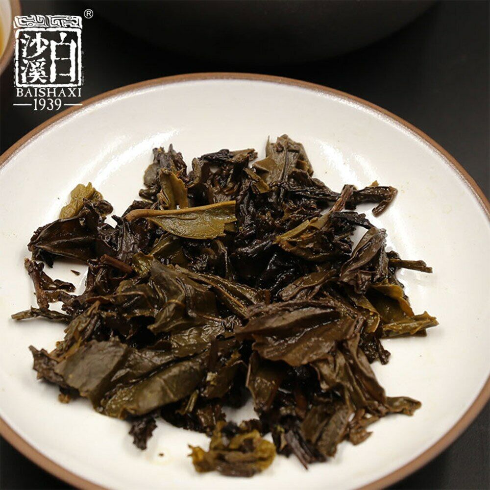 318g Certified Baishaxi Hei Cha Royal Fu Cha Dark Tea Golden Flower Tea