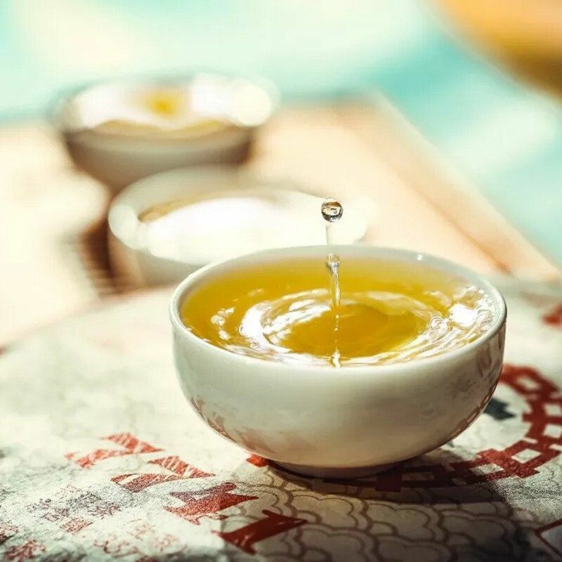 /Classic 7741 Raw Pu-erh Sheng Cha 357g Cake Zhongcha Pu'er Puer Tea Secondary image