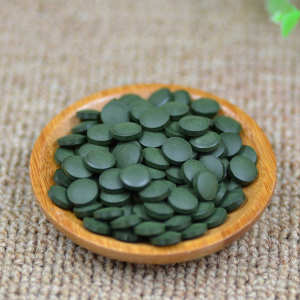 Spirulina Tablet Tea Veg Pill Rich Vitamin Cold Pressed Anti Fatigue Weight Loss