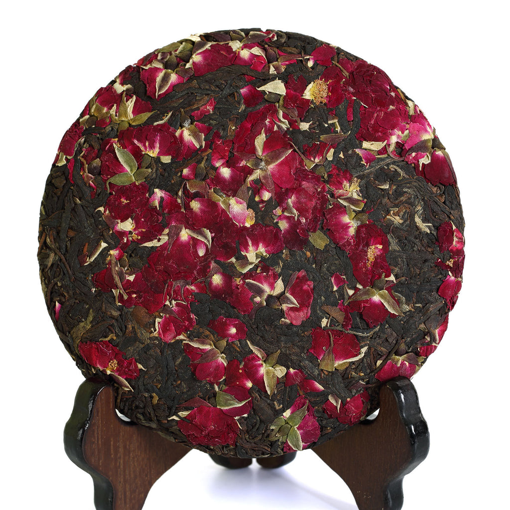 yr 200g Yunnan Schwarzer Tee Fengqing Dian Hong Rose Flower Black Tea Cake