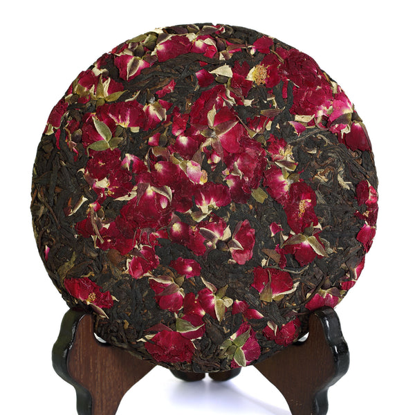 yr 200g Yunnan Schwarzer Tee Fengqing Dian Hong Rose Flower Black Tea Cake