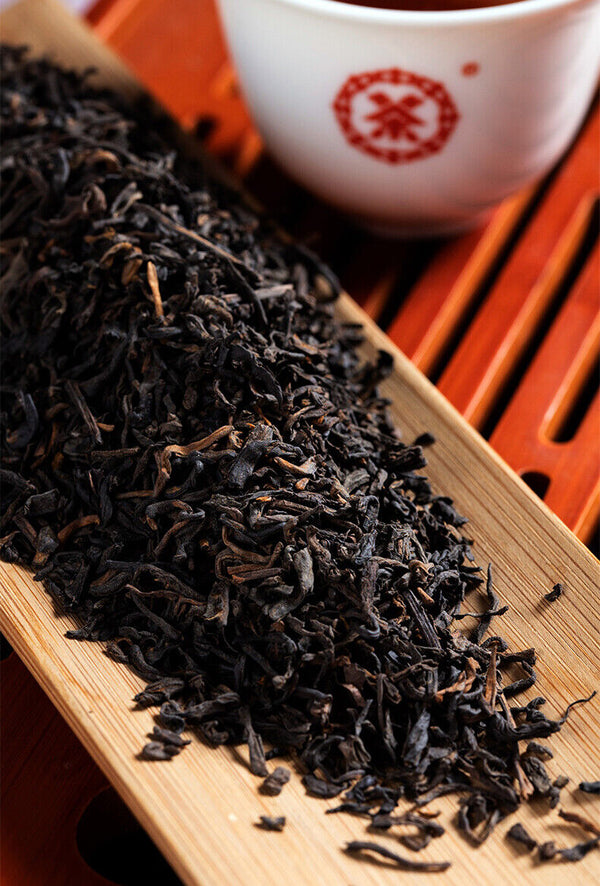 Liu Bao Hei Cha Dark Tea Loose 100g CHINATEA Brand Purple Box Lao Ba Zhong Cha