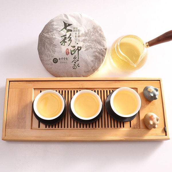 COLOURFUL YUNNAN Colorful Impression Pu'er Pu-erh Tea Cake Raw Puer Tea 357g