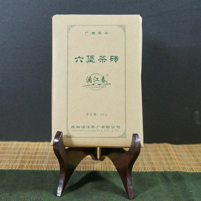 Black Tea Dark Tea Liu Pao Rice Black Brick Tea Guangxi Aged Liubao Tea 500g