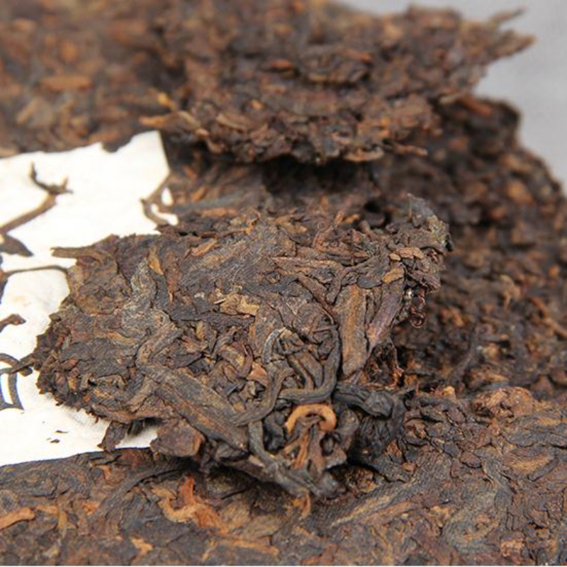 357g Yunnan Old Tree Cooked Pu-erh Tea Cake Jingmai Collection Puerh Ripe Tea
