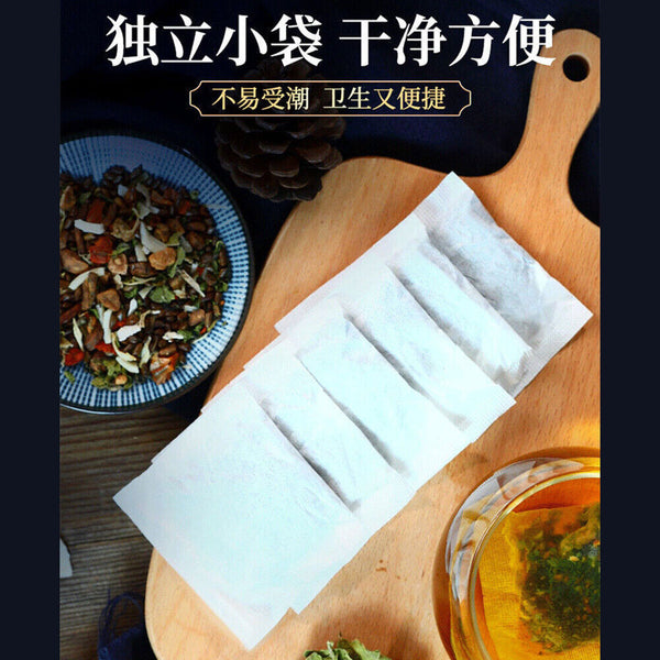 北京同仁堂 茯苓栀子菊苣茶 fuling zhizi juju tea决明子桑叶蒲公英葛根 150g(5*30袋）healthy herbal tea天然降酸茶