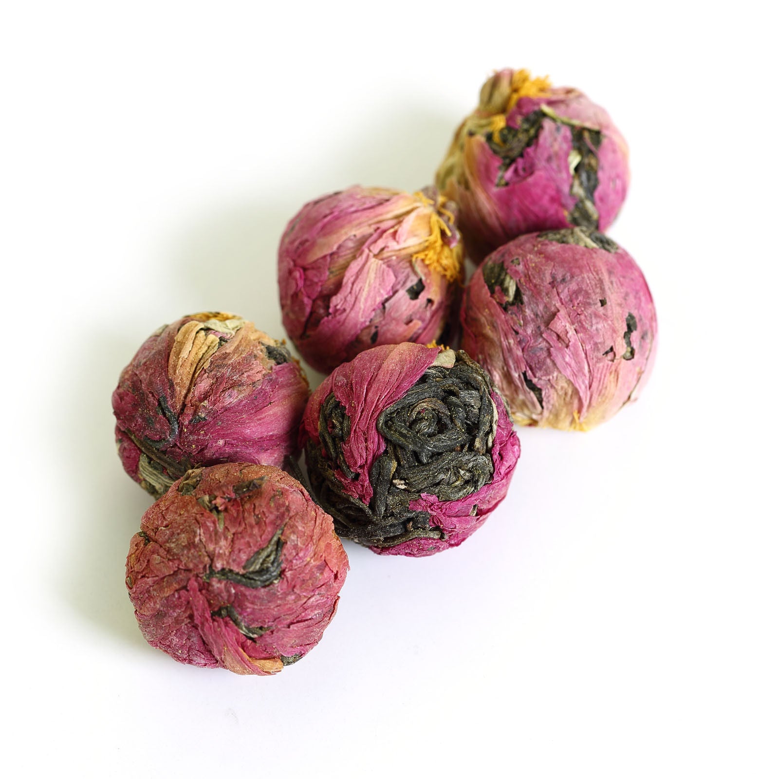 HELLOYOUNG 100g Peony Flower Yunnan Bulang puer Pu'er Puerh Tea Raw Ball Secondary image