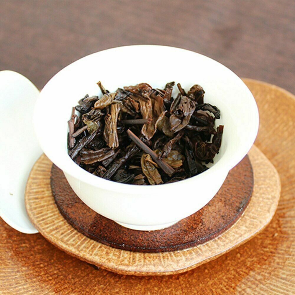Year China Tea Liu Bao Cha 8003 Areca Catechu Incense Chinese Dark Tea 250g