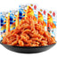 10 bags of Lucky fish cool spicy strip vegetarian Chinese snack gift 10袋万幸鱼酷辣条素食