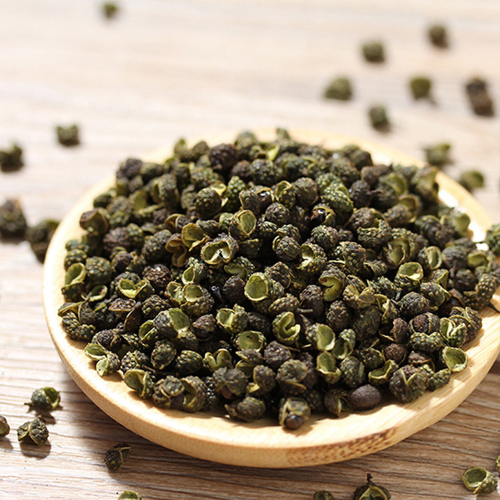 Sichuan Organic Green Pepper Health Herbs for Cooking Dried Pepper Huajiao 250g