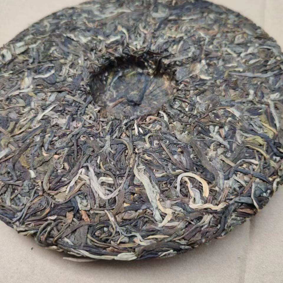 357g Yunnan Organic Puerh Cake Tea Banzhang Laozhai Old Pu-erh Raw Tea Cake