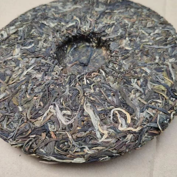 357g Yunnan Organic Puerh Cake Tea Banzhang Laozhai Old Pu-erh Raw Tea Cake