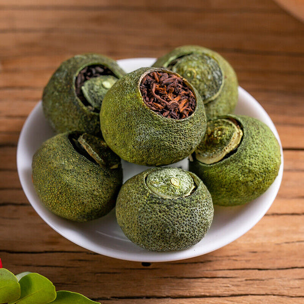 Premium Xinhui Green Orange Peel Chenpi Citrus Puer Puerh Ripe Tea 250g/8.8oz