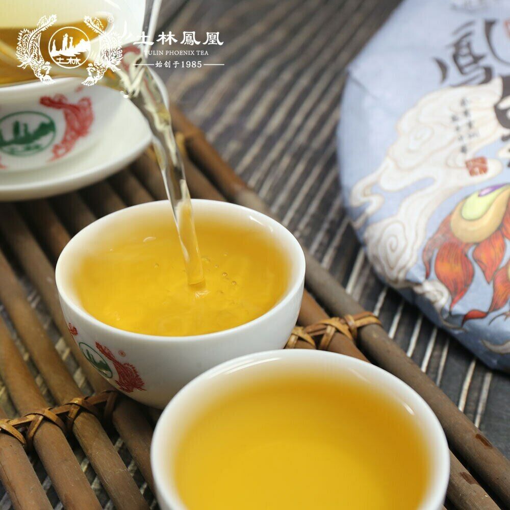TuLin Phoenix Sheng Puerh Tea "China Fenghuang" Raw Puer Tea 357g