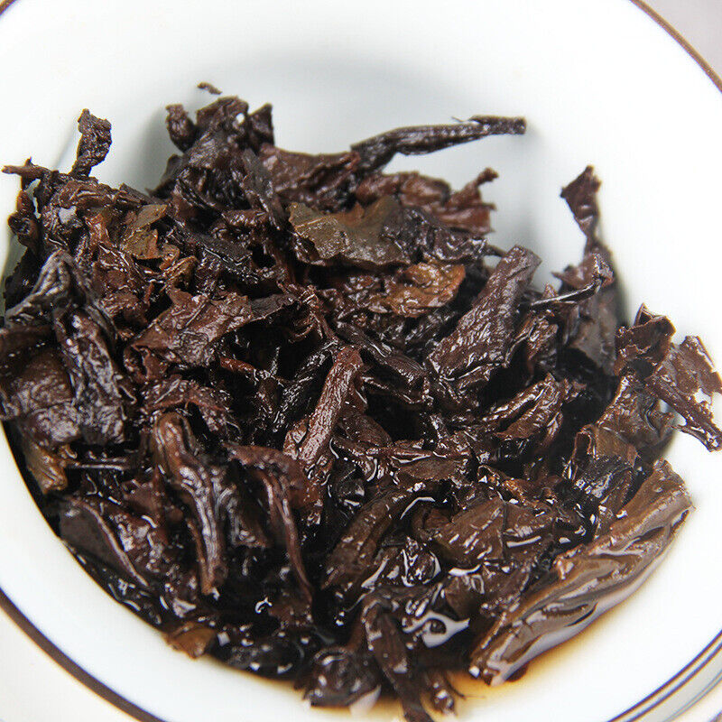 Jingmai Mellow Flavor Shu Puer Tea Jing Mai Old Tree Ripe Puer Tea 357g
