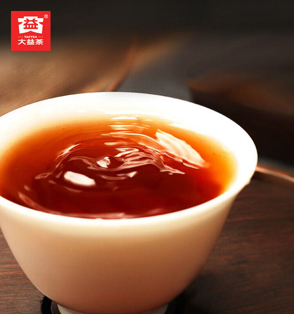 Dayi Pu'er Tea Menghai Star 357g Ripe Puer 301 Batch Menghai Tea Factory