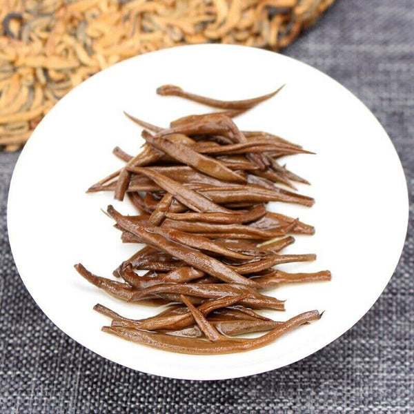 TeaFlavor Dian Hong Dianhong Cake Black Tea 357g Fengqing Golden Buds Honey