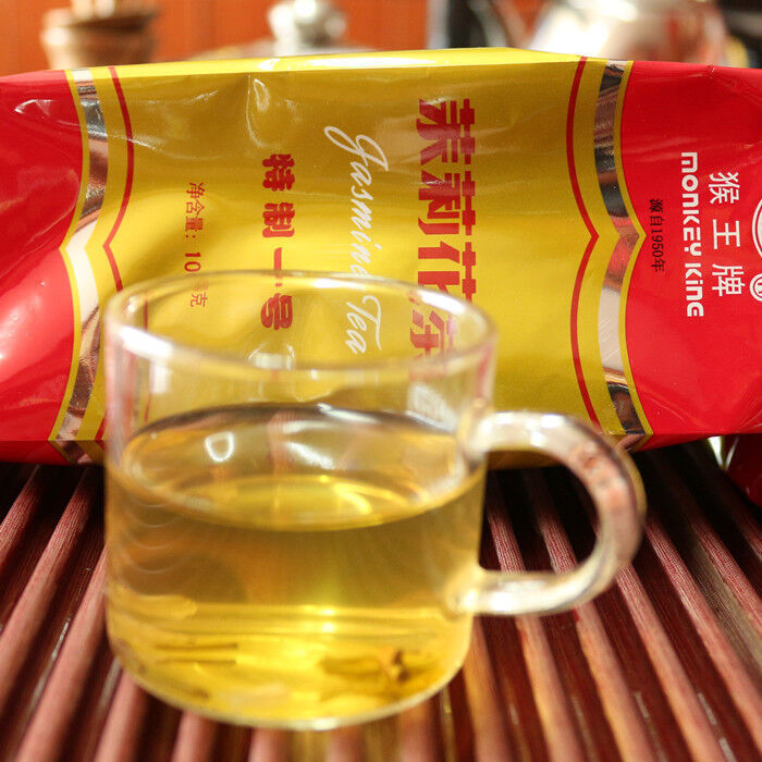 Monkey King Famous Premium Organic Jasmine Green Tea 100g*2bags Secondary image