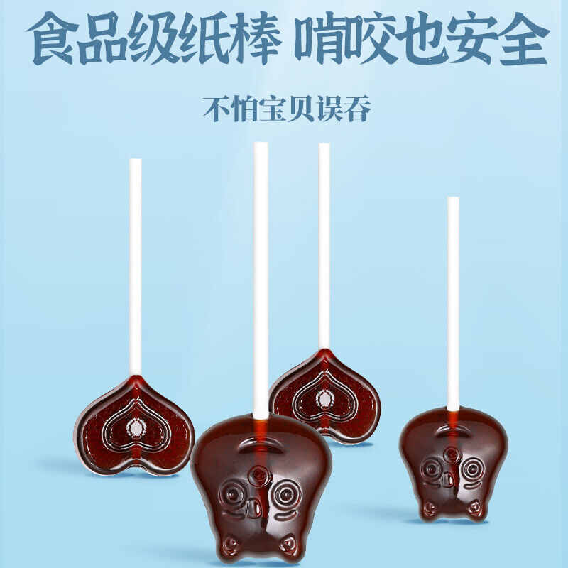 TongRenTang Lily and Autumn Pear Cream Lollipop 同仁堂百合秋梨膏棒棒糖64g/袋*2pcs NEW