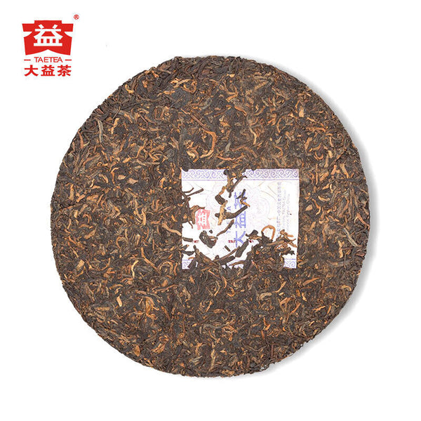 TAETEA Ripe Puer Tea Batch 1701 Dayi "Wei Zui Yan" Shu Puerh Tea Cake 357g