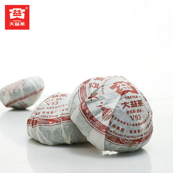 Pu Erh V93 Tea * TAETEA Menghai Dayi Pu-erh Tea Tuo Cha Puer Ripe Tuocha