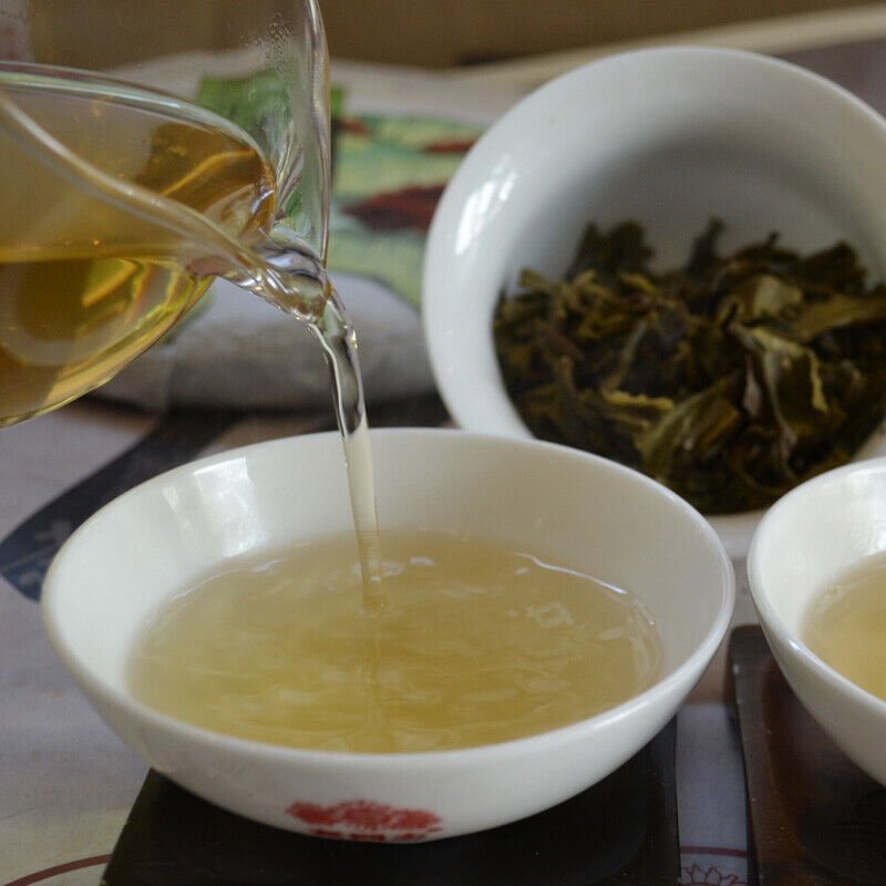 HAIWAN Old Comrade Autumn Frost Pu-erh Tea Qiu Shuang Raw Puer Tea 400g