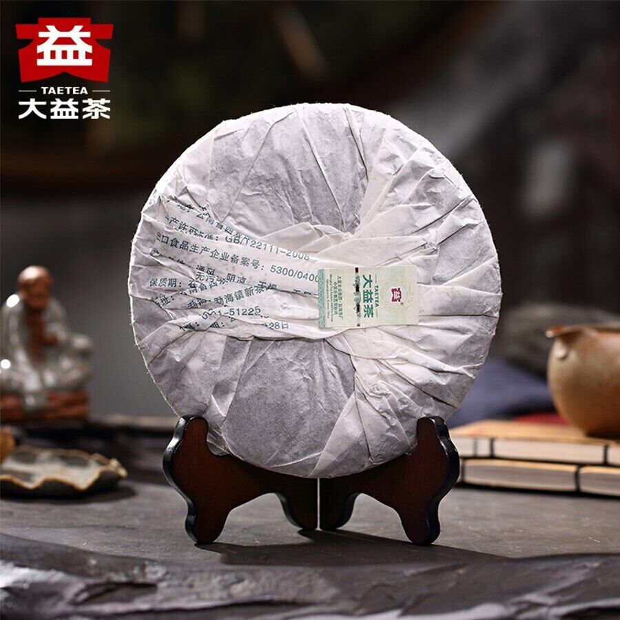 Dayi 8582 Shen Pu-erh Tea Batch 103 TAETEA Raw Puer Tea 357g Secondary image