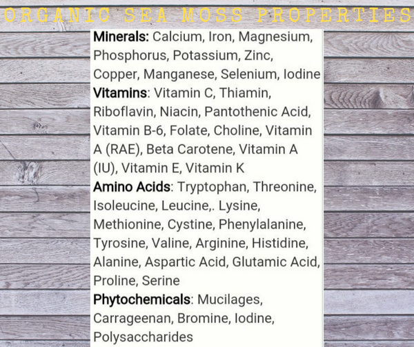 Organic Whole Leaf Irish Moss Sea Moss 8.8 Oz | Raw WildCrafted Superfood