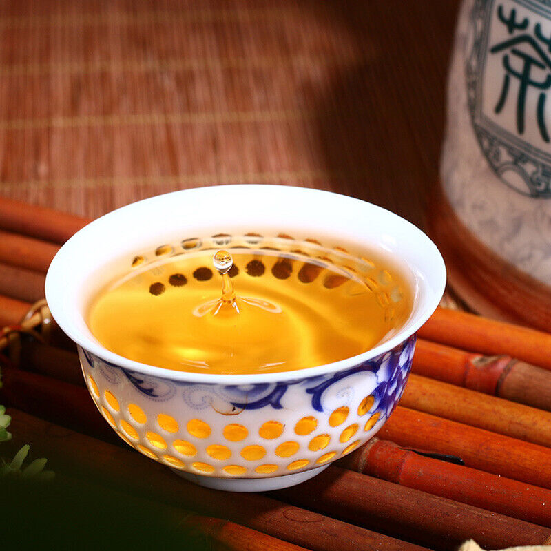Qiaomu Puerh Tea Age-Fermeted Cake Tea Haiwan Puer Five Star Arbor Tea 357g