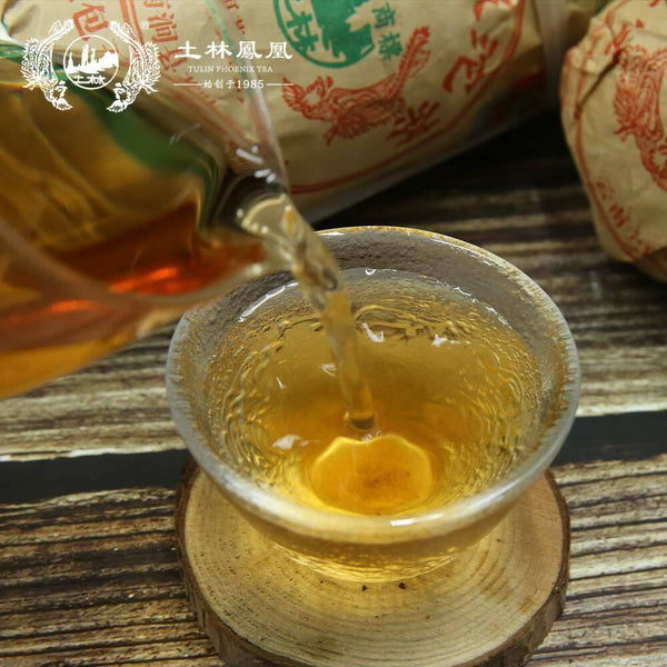 Tulin Raw Pu-erh Tea Jia Ji Tuo 868 Sheng PuerTuocha 100g/3.52oz