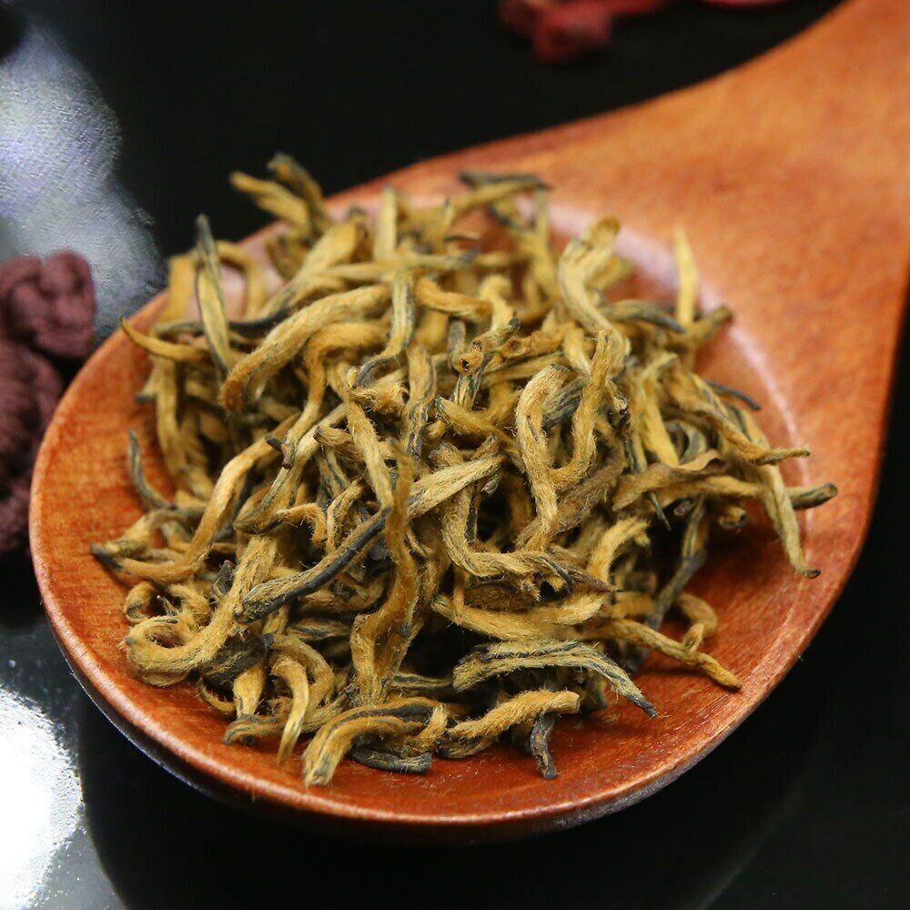 TeaChinese Tea Hand-picked Jin Jun Mei Black Tea Golden Eyebrow Wuyi Teas 250g