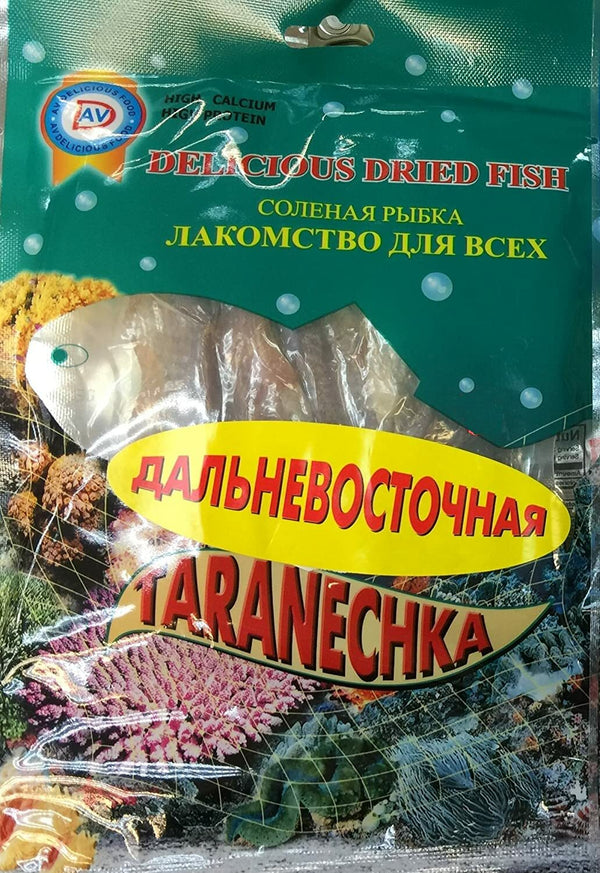 DELICIOUS DRIED FISH Crispy Snack Crystal Fish Calamari Gold Fish 25g*3