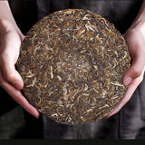 357g Puerh Raw Tea Cake Yunnan Old Tree Pu-erh Green Tea Benefits Aged Pu'er Tea