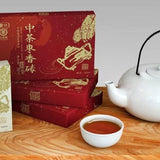 CHINATEA Jujube Fragrant Brick Pu'er Tea Zhong Cha Yunnan Ripe Puer 250g