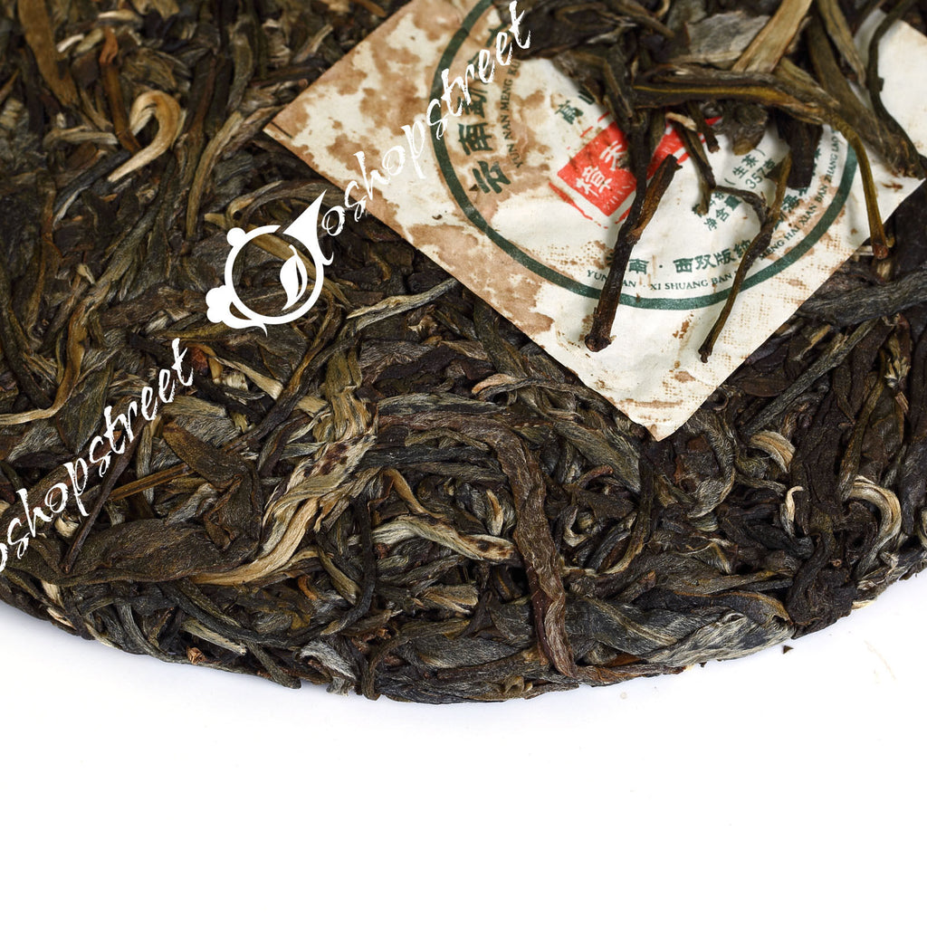 yr 357g Organic MengKu Overlord Ancient Tree pu'er Puer puerh Tea Raw Cake